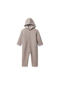 Tchibo - Baby-Walkoverall mit Merinowolle - Baby - Gr. 62/68 - wei&szlig;