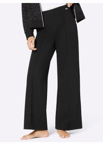 feel good Dames broek in zwart ,maat 36/38, Witt, 66% Polyester, 30% Viscose, 4% Elastan