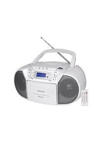 Sencor SPT 3907 W - boombox - CD USB-host Cassette Bluetooth - MP3 Spieler