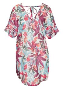 Lascana Kvinnor Tunika sand / himmelsbl&aring; / cyklamen / lax Storlek S