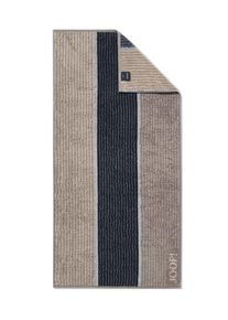 JOOP! Ręcznik 'Lines' dla mężczyzn beżowy / ciemnoszary Rozmiar One Size