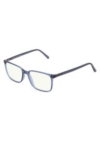 okulary z filtrem światła niebieskiego Fielmann JIL 006 BL | męskie | Oprawka: Polyallyldiglycolcarbonate (Cr39) Niebieski