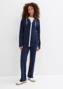 Surv&ecirc;tement en coton extensible (ens. 2 pces) - bleu - taille 42/44 (M) avec coton - bonprix