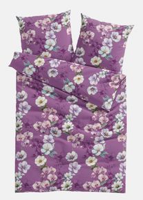 Parure de lit en linon - violet - taille 135x200 cm - 100% coton - bonprix