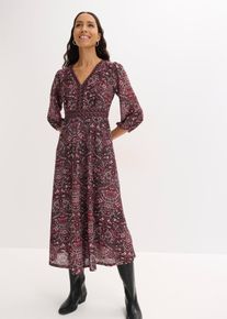 Robe en jersey - noir - taille 46/48 (L) - bonprix