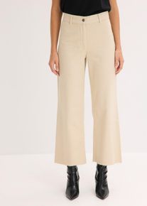 Pantalon en twill 100% coton - beige - taille 44 avec coton - bonprix