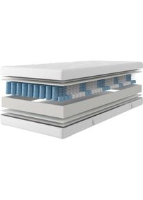 OTTO home Taschenfederkernmatratze &raquo;Kirkja 7-Zonen Matratze 90x200 cm, 140x200 cm & weitere Gr&ouml;&szlig;en&laquo; 21 cm hoch 500 Federn 1 Stk. tlg. Matratzen H2 / 