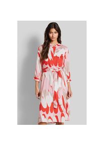 Bugatti Sommerkleid mit Bindeg&uuml;rtel rosa, Gr&ouml;&szlig;e 40