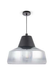 Paco Home Pendelleuchte &raquo;DIARA&laquo; E27 Glas Esszimmer Lampe H&auml;ngeleuchte Modern Vintage Industrial E27