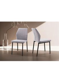 OTTO home Esszimmerstuhl &raquo;Lumos&laquo; (Set) 2 Stk.Webstoff in vielen Farben erh&auml;ltlich mit stabilem Metalluntergestell
