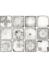 queence Fliesenaufkleber &raquo;Verwaschen&laquo; Stickerfliesen, selbstklebend, Sticker, 12er Set