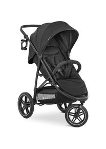 hauck Dreirad-Kinderwagen &raquo;Rapid 3R, black&laquo; 22 kg mit schwenk- und feststellbarem Vorderrad