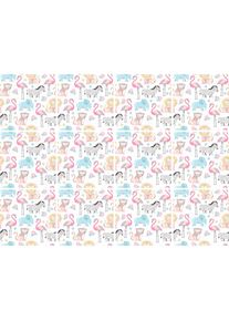 queence Fliesenaufkleber &raquo;Tiere&laquo; Stickerfliesen, selbstklebend, Sticker, 12er Set