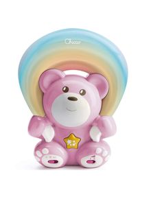 Chicco Nachtlicht &raquo;Regenbogenprojektor B&auml;r, Rosa&laquo; mit Melodien