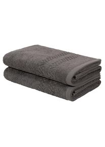 my home Duscht&uuml;cher &raquo;Regona, Duscht&uuml;cher 70x140cm, flauschig und weich, 500 gr/m&sup2;&laquo; Premium Handt&uuml;cher mit Bord&uuml;re, Set, 100% Baumwolle, 5 Jahre 