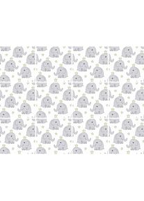 queence Fliesenaufkleber &raquo;Elefanten&laquo; Stickerfliesen, selbstklebend, Sticker, 12er Set