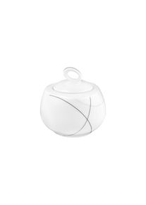 Seltmann Weiden Zuckerstreuer &raquo;Zuckerdose Trio Highline 0,24 l wei&szlig;-grau&laquo;