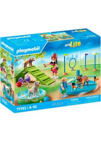 Playmobil Konstruktions-Spielset &raquo;Hundespielplatz (71745), Playmobil My Life&laquo;