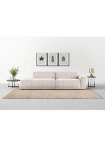 Trendmanufaktur &raquo;Braga, mit hochwertigem Kaltschaum, Megasofa, in Cord erh&auml;ltlich&laquo; modernes Big-Sofa, Couch mit hohem Sitzkomfort, 277/72/107 cm (B/H/