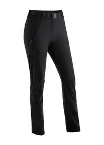 Funktionshose Maier Sports "Lana", Damen, Gr. 48, Normalgr&ouml;&szlig;en, schwarz, 91% Polyamid, 9% Elasthan, Hosen Funktionshose, Damen Outdoorhose, Hose mit 3 ger&auml;umigen Taschen, Wanderhose