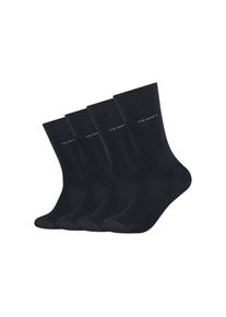 Camano Socken &raquo;ca-soft&laquo; 4 Paar, mit verst&auml;rktem Fersen- und Zehenbereich blau, Gr&ouml;&szlig;e 43-46