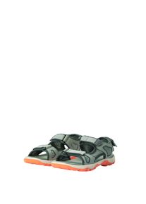 Sandale Jack Wolfskin "TARACO BEACH SANDAL K", Kinder, Gr. 39, gr&uuml;n (hellgr&uuml;n), Synthetik, Schuhe Sandale
