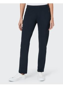 Sweathose Joy Sportswear "SWEATHOSE SHERYL", Damen, Gr. 50, N-Gr, blau (night), Stoff, Obermaterial: 96% Baumwolle, 4% Elasthan, unifarben, Hosen Sweathose, Topseller