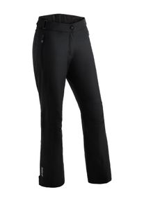 Skihose Maier Sports "Resi 2", Damen, Gr. 68, Langgr&ouml;&szlig;en, schwarz, 100% Polyester, Hosen Skihose, Damen Schneehose, wind- und wasserdicht, 2 RV-Taschen, Regular Fit