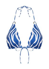 Trendyol Kvinnor Bikini&ouml;verdel gentiana / vit Storlek 75