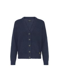 oxmo Strickjacke &raquo;Strickjacke OXEDNA&laquo; blau, Gr&ouml;&szlig;e S