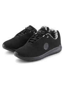 active by Lascana Sneaker LASCANA ACTIVE "Halbschuh, Turnschuhe", M&auml;dchen, Gr. 43, schwarz, Obermaterial: 100% Textilmaterial. Decksohle: 100% Textilmaterial. Futter: 100% Textilmaterial. Laufsohle: 100% Synthetik, unifarben, Basic, Schuhe Sneaker, mit atmungsaktivem Mesh-Obermaterial, herausnehmbare Innensohle