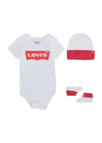 Levi's Kids Sparkedragt/Body 'Classic Batwing Infant 3pc Set' hvid St&oslash;rrelse 56/68