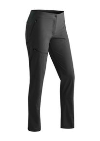Outdoorhose Maier Sports "Inara slim Vario", Damen, Gr. 42, Normalgr&ouml;&szlig;en, schwarz, 90% Polyamid, 10% Elasthan, Hosen Outdoorhose, Damen Wanderhose, Funktionshose mit Variobund und 4 Taschen, Slim Fit