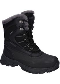 Winterstiefel Hi-Tec "Aviemore WP", Damen, Gr. 40, schwarz (schwarz, dk grau), Synthetik, mehrfarbig, Schuhe Winterstiefel, Snowboots, Winterboots, Winterschuhe, warm gef&uuml;ttert