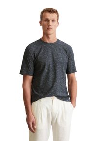 Marc O'Polo T-Shirt MARC O'POLO, Herren, Gr. XL, grau (grau melange), Jersey, Obermaterial: 100% Baumwolle, meliert, Rundhals, Shirts T-Shirt