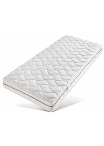 Komfortschaummatratze Di Quattro "Matratze Airy Form 23 mit Klimaband - in H2, H3, H4 und H5 erh&auml;ltlich" Gr. 3, wei&szlig; (wei&szlig;, neutral), B:100cm H:23cm L:200cm, Bezug (oben): 100% Polyester. Bezug (unten): 100% Polyester, Matratzen, Komfortschaummatratze, Die Matratze, die atmet. Besonders atmungsaktiver Kern.