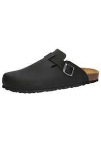 Clog Lico "Pantolette Bioline Clog Soft", Herren, Gr. 41, schwarz, Synthetik, Schuhe Clog