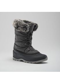 Snowboots Kamik "MOMENTUM3", Damen, Gr. 40, grau (charcoal, charbon), Synthetik, Textil, Schuhe Snowboots, Winterboots, Winterstiefel, Winterschuhe, wasserdicht und gef&uuml;ttert