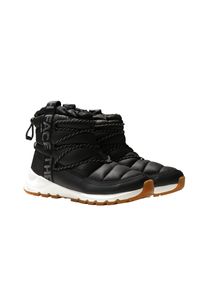 Winterstiefel The North Face "W THERMOBALL LACE UP WP", Damen, Gr. 42, schwarz, Synthetik, Schuhe Winterstiefel, Snowboots, Winterboots, Winterschuhe, wasserdicht