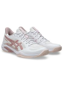Hallenschuh asics "BLADE FF 2", Damen, Gr. 43,5, wei&szlig;, morganite, Synthetik, Schuhe Hallenschuh