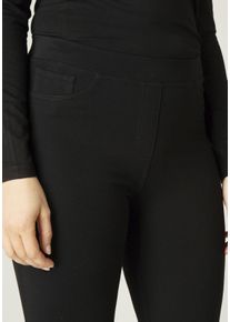 Jeggings Base Level "Ornika", Damen, Gr. 38, N-Gr, schwarz, Web, Obermaterial: 65% Viskose, 30% Polyamid, 5% Elasthan, unifarben, figurbetont kn&ouml;chelfrei, Hosen Jeggings, Bequemes Material in Skinny-Fit-Optik, Topseller