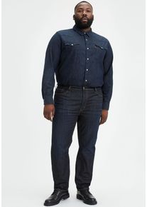 LEVI'S&reg; PLUS Regular-fit-Jeans LEVI'S PLUS "541 TAPERED", Herren, Gr. 46, L&auml;nge 34, the rich, Denim/Jeans, Obermaterial: 88% Baumwolle, 10% Polyester, 2% Elasthan, regular fit kn&ouml;chellang, Jeans Regular-fit-Jeans, im Five-Pocket Style