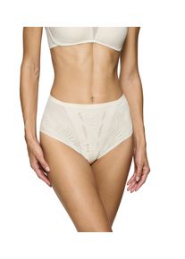 Shapingslip Triumph "Shape Smart Ellipse", Damen, Gr. M, bunt (ecru wei&szlig;), Microtouch, Obermaterial: 60% Elasthan, 40% Polyamid, Unterhosen Shapingslip, gl&auml;ttend, weich, mittelstark formend, Power-Mesh, Microtouch