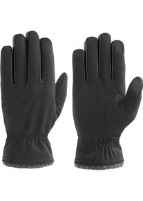 Multisporthandschuhe Pearlwood "Tom-Funktionshandschuh", Herren, Gr. 8,5, schwarz, Materialmix, meliert, unifarben, Handschuhe Multisporthandschuhe, mit weichem Innenfutter, Atmungsaktiv, Wind- und Wasserabweisend