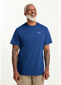 T-Shirt Jack Wolfskin "ESSENTIAL T M", Herren, Gr. S (48), blauorchid, Obermaterial: 100% BAUMWOLLE, Shirts T-Shirt