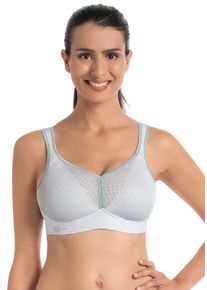 Sport-BH Anita active "Air Control Deltapad", Damen, Gr. 90, Cup A, wei&szlig;, Netz, Obermaterial: 49% Polyamid, 39% Polyester, 12% Elasthan, Mesh, Netz, clean, durchscheinend, matt, unifarben, Basic, regular fit, BHs Sport-BH, doppellagige Cups, gepolsterte Tr&auml;ger, mit Print, feminin, weich