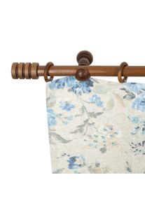 Gardinenstange SN DECO GROUP "Pisa", braun (walnussfarben), L:220cm, Holzwerkstoff, Gardinenstangen, Gardinenstange