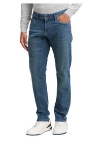 Tapered-fit-Jeans Tom Tailor, Herren, Gr. 36, L&auml;nge 30, blau grau 30, Denim/Jeans, Obermaterial: 78% Baumwolle, 20% Polyester, 2% Elasthan, unifarben, regular fit kn&ouml;chellang, Jeans Tapered-fit-Jeans