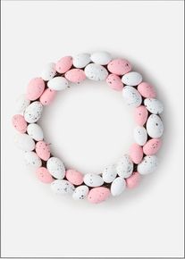 D&ouml;rrkrans med &auml;gg - vit - storlek Onesize - bonprix