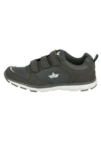 Hallenschuh Lico "Joggingschuh Lionel V", Herren, Gr. 48, grau, Synthetik, Schuhe Hallenschuh